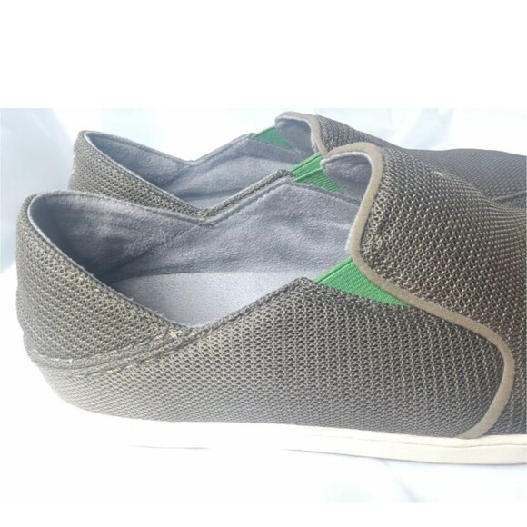 OLUKAI Nohea Mesh Shoes Mustang Lime Peel Size 11 M  Slip-On main image 9